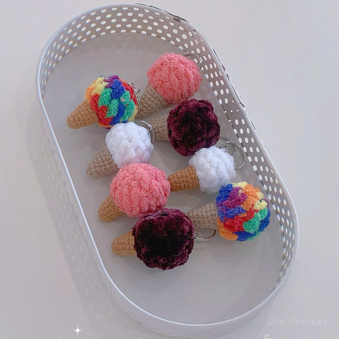 Icecream Keychain