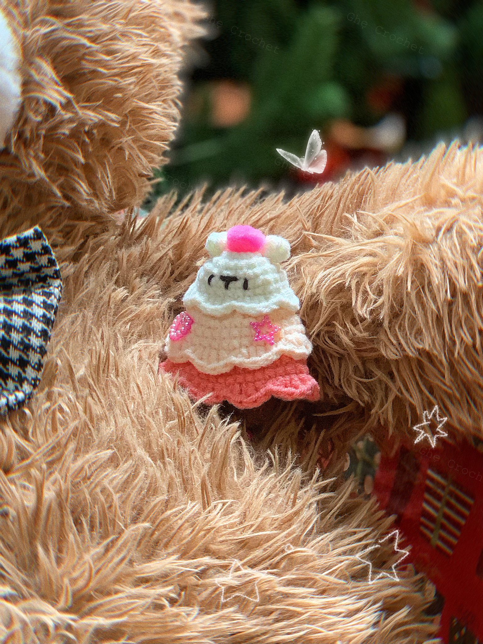 Cây Thông Thú Noel Pink