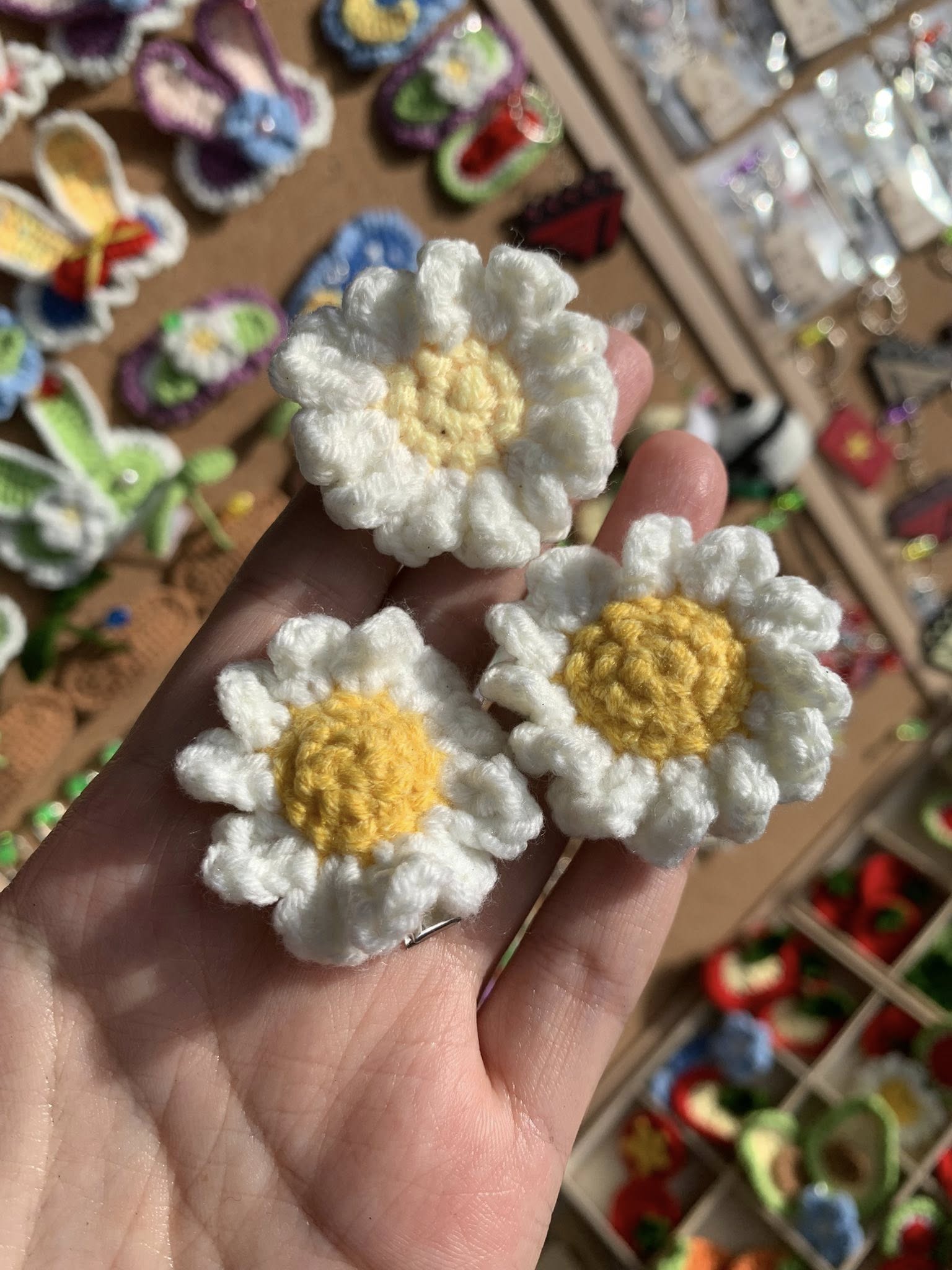 Kẹp tóc Hoa Vàng