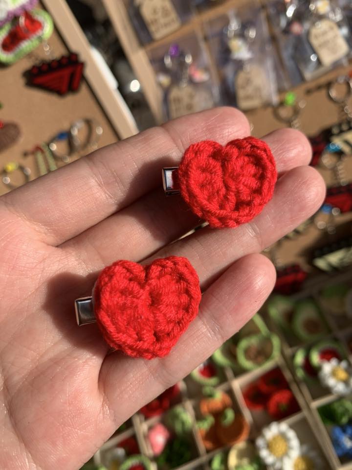 Kẹp tóc Trái tim Mini