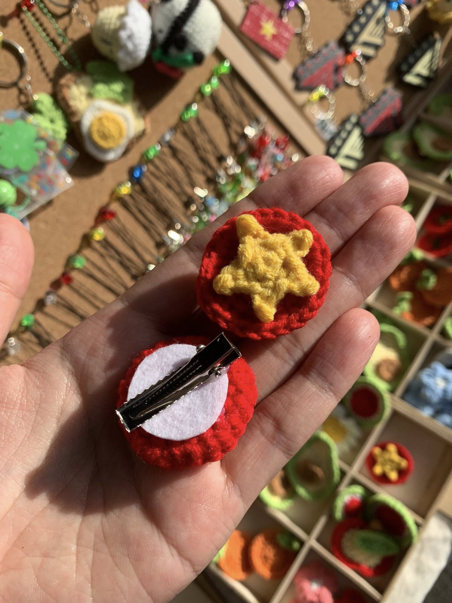 Kẹp Tóc Sao Vàng