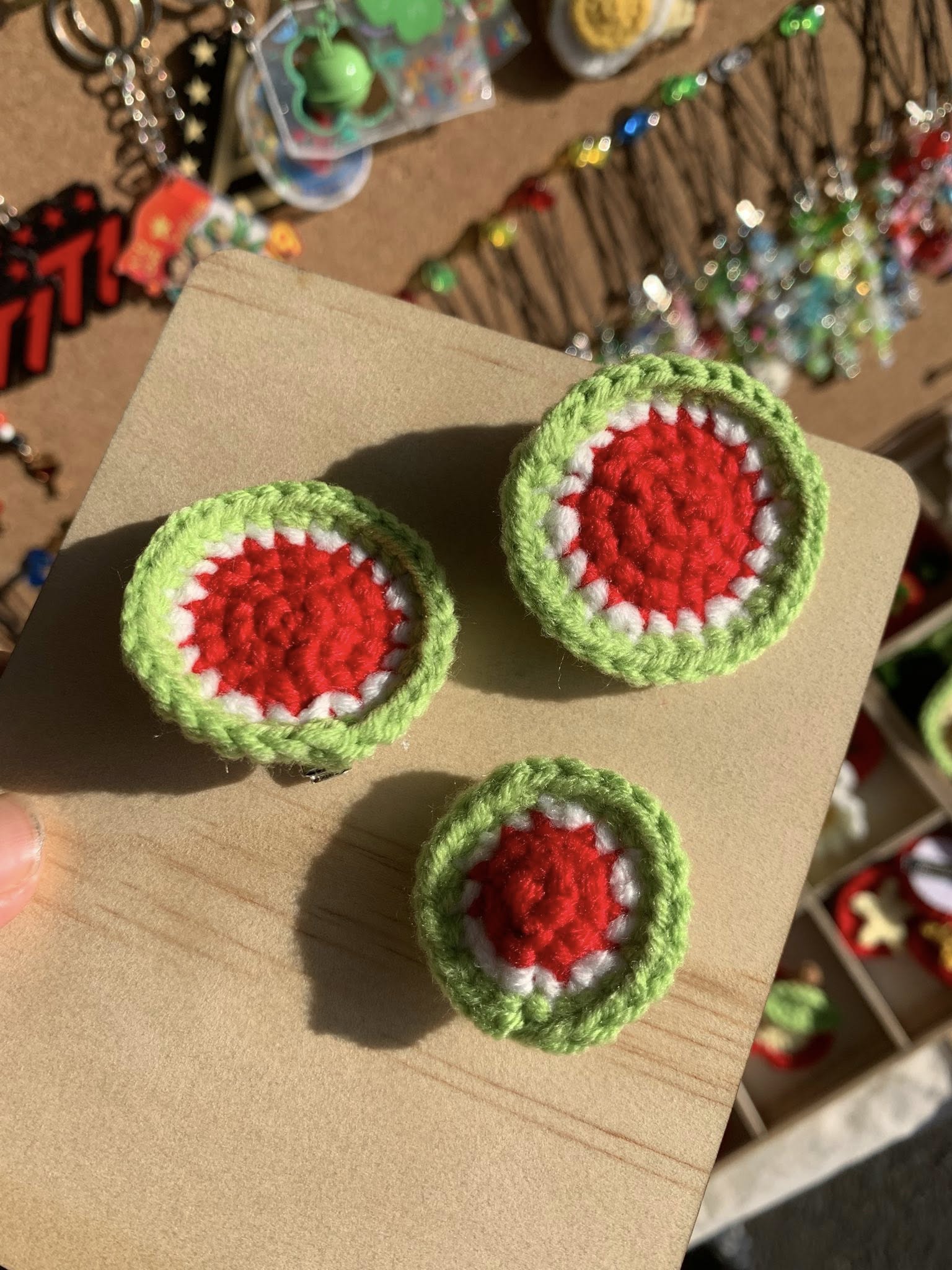 Kẹp tóc Dưa Hấu