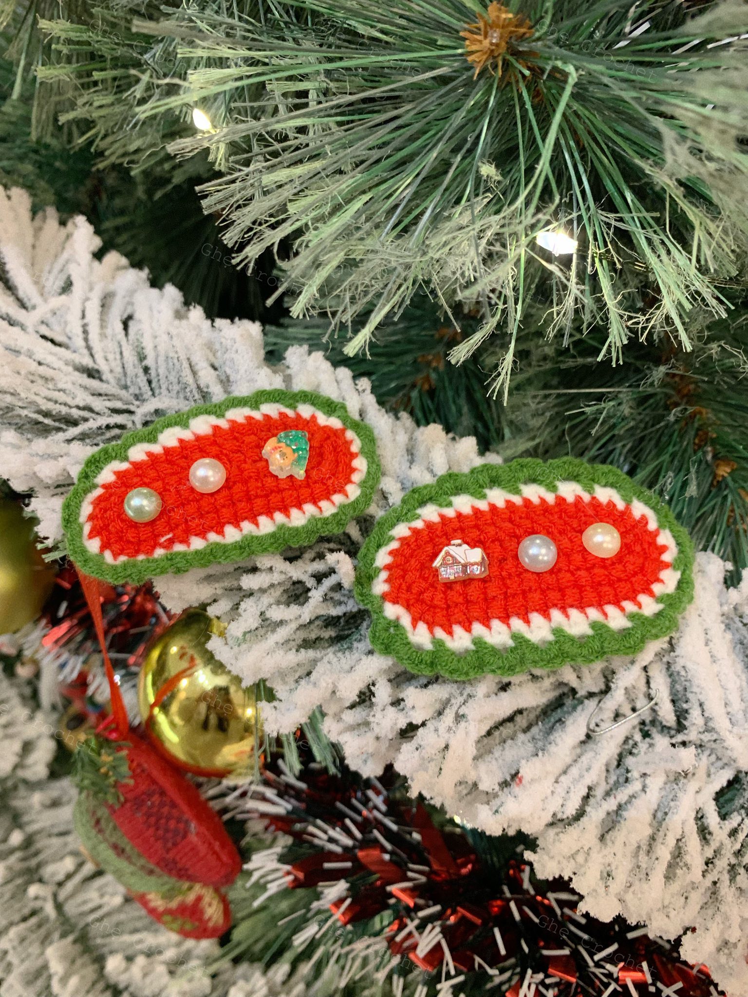 Kẹp Tóc Dưa Hấu