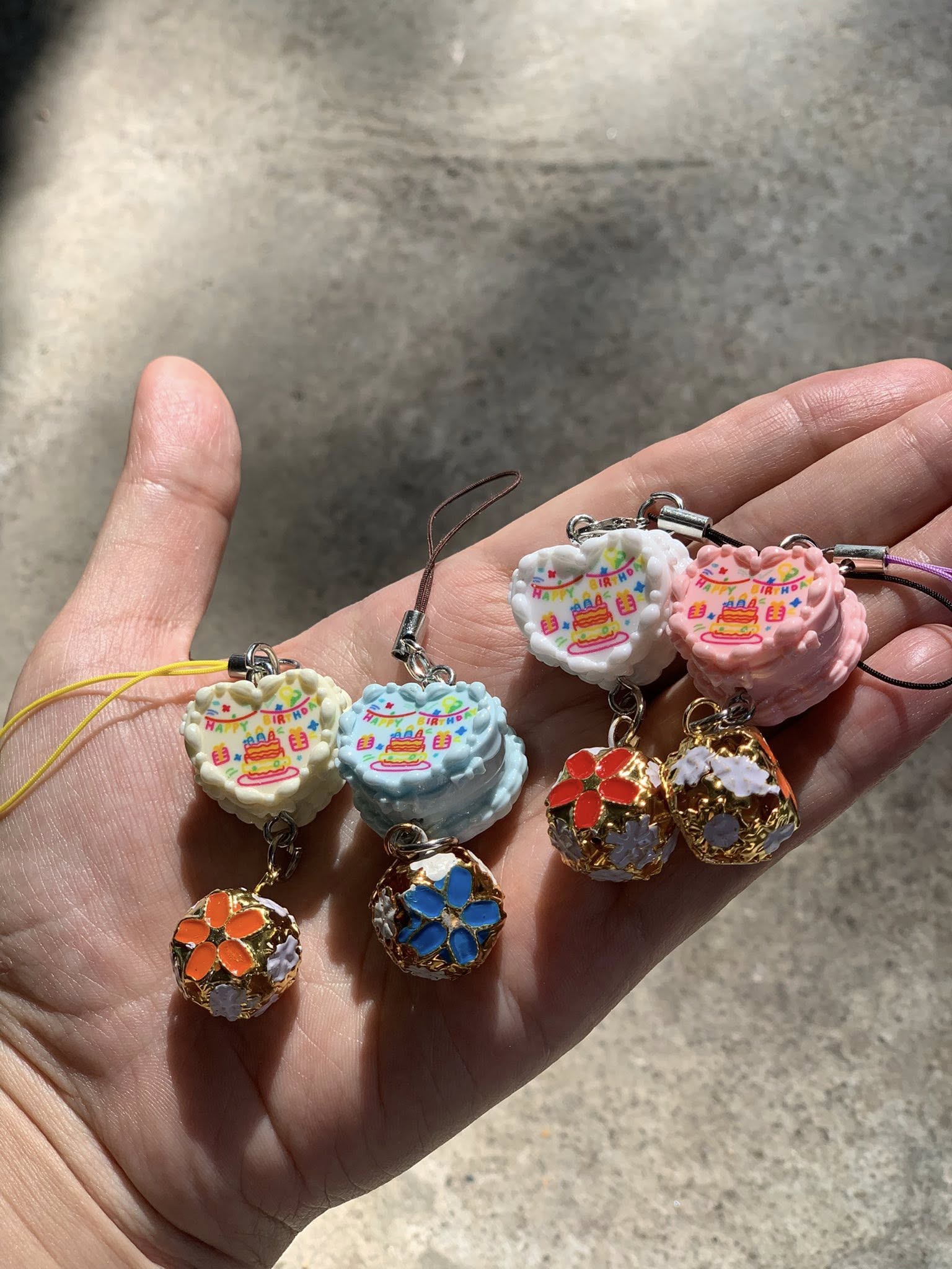 Móc khóa Bánh Sinh Nhật